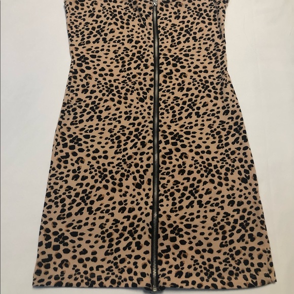 LEOPARD  PRINT DRESS . -NEW No TAG - Picture 5 of 8